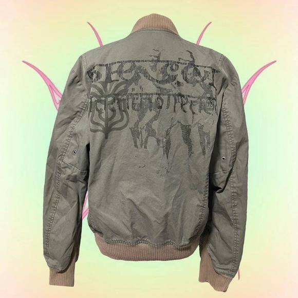 Vintage diesel bomber jacket y2k - Picture 1 of 4